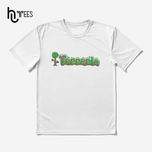 Essential Terraria Game Logo Christmas T-Shirt