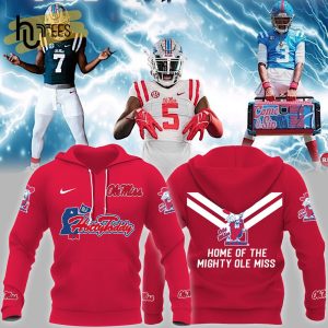 Ole Miss Rebels NCAA Football Champions Home Of The Mighty Red Hoodie 3D