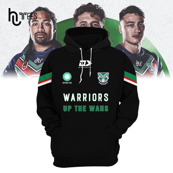 2023 New Zealand Warriors Up The Wash NRL Black Hoodie, Jogger, Cap Limited