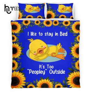 Duck It’s Too Peopley Outside Bedding Set