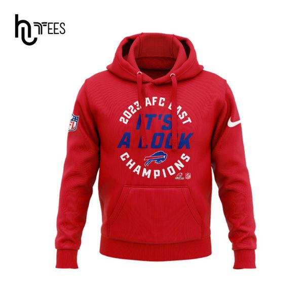 AFC East Champions Special Buffalo Bills It’s A Lock Red Hoodie, Jogger, Cap
