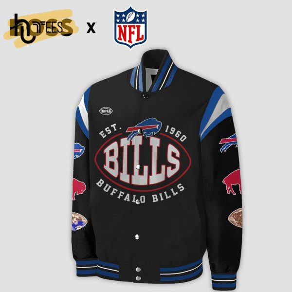 Buffalo Bills x Boss Special Collections Combo Baseball Jacket, Jogger, Cap