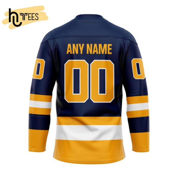 Custom OHL Erie Otters Home Hockey Jersey