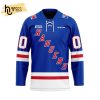 Custom OHL Kitchener Rangers Mix Home And Away Hockey Jersey
