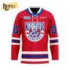 Custom OHL Kitchener Rangers Mix Home And Retro Hockey Jersey