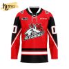Custom OHL Niagara IceDogs Mix Home And Retro Hockey Jersey