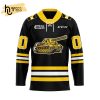 Custom OHL North Bay Battalion Mix Home And Away Hockey Jersey
