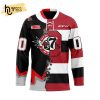 Custom OHL Kingston Frontenacs Home Hockey Jersey