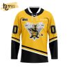 Custom OHL Sault Ste. Marie Greyhounds Away Hockey Jersey