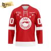 Custom OHL Sudbury Wolves Away Hockey Jersey