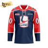 Custom OHL Windsor Spitfires Home Hockey Jersey