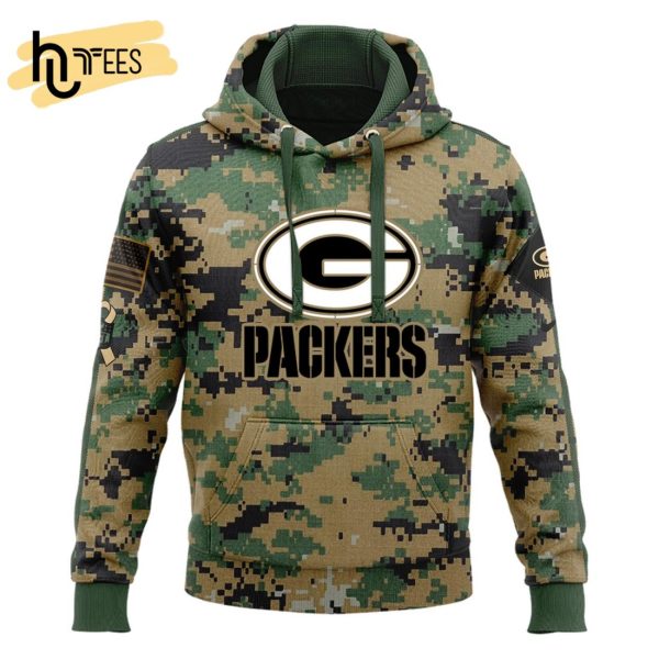 Green Bay Packers NFL Salute to Service Veterans Hoodie, Jogger, Cap Limited Edition