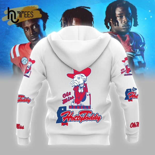 Hotty Toddy Ole Miss Rebels Come To The Sip NCAA Football White Hoodie, Jogger, Cap