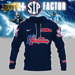 Ole Miss Rebels NCAA Champions Home Of The Mighty Football Navy Hoodie 3D