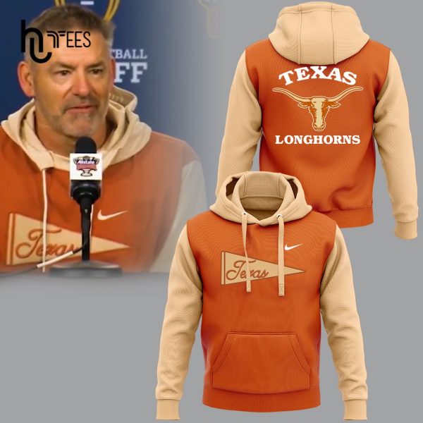 Limited Edition Texas Longhorns Football Coach Orange Hoodie, Jogger, Cap