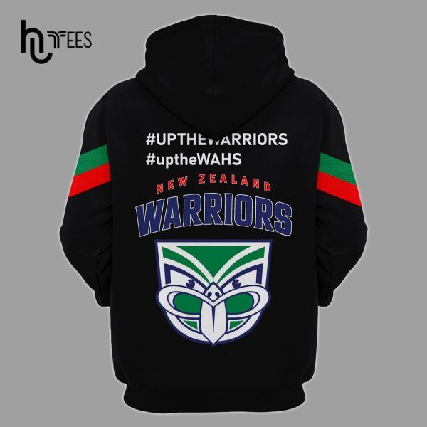 Limited New Zealand Warriors Up The Wash NRL Black Combo Hoodie, Jogger, Cap