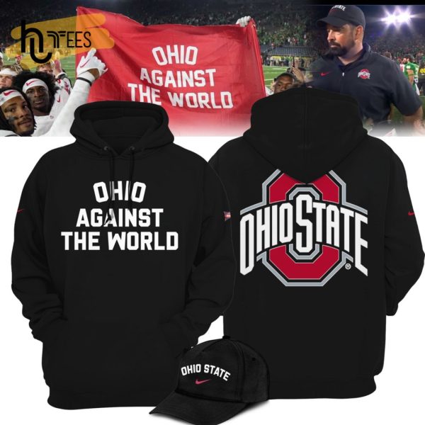 Limited Ohio Against Premium The World Ohio Map Collection Black Hoodie, Jogger, Cap
