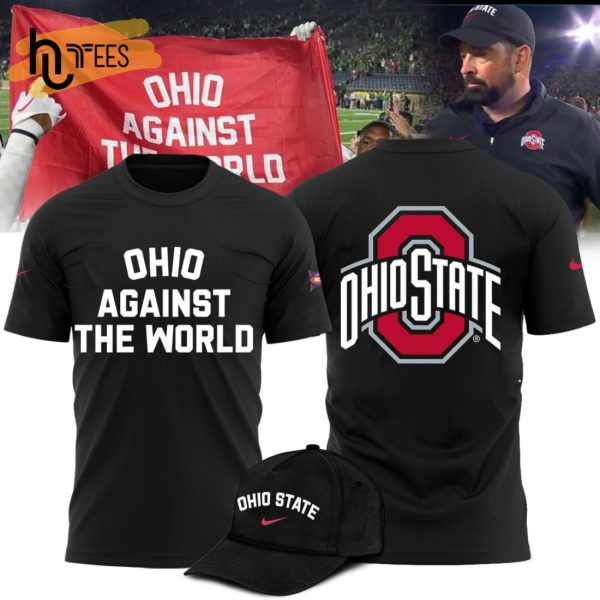 Limited Ohio Map – Ohio Against The World Sports Black T-Shirt, Jogger, Cap