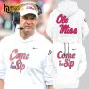 Limited Ole Miss Rebels Football Champions NCAA White Hoodie, Jogger, Cap