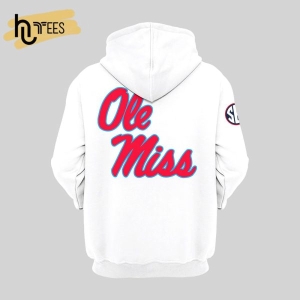 Limited Ole Miss Rebels Football Come To The Sip White Hoodie, Jogger, Cap