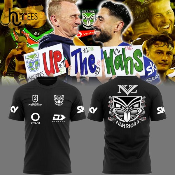 Limited Up The Wash New Zealand Warriors NRL Black Gift T-Shirt, Jogger, Cap