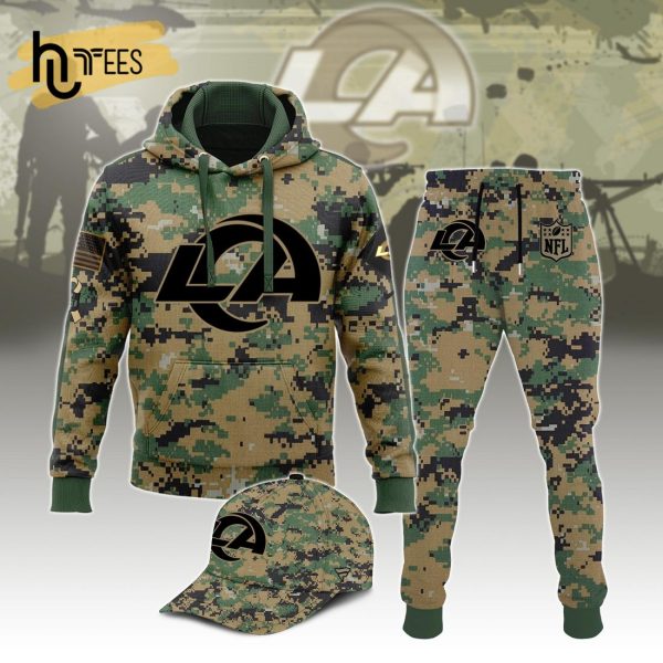 Los Angeles Rams NFL Salute to Service Veterans Hoodie, Jogger, Cap Limited Edition