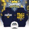 Michigan Football – 2023 Big Ten Champions Hoodie 3D Limited