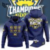 Michigan Football 2023 Big Ten Champions Blue Hoodie, Jogger, Cap