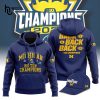 Michigan Football 2023 Back Big Champions Hoodie 3D Limited