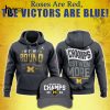 Michigan Football NCAA Back To Back BIG TEN Champions Hoodie + Jogger + Cap