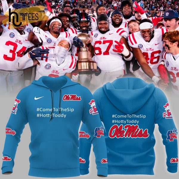 NCAA Hotty Toddy Ole Miss Rebels Football NCAA Champions Blue Hoodie, Jogger, Cap