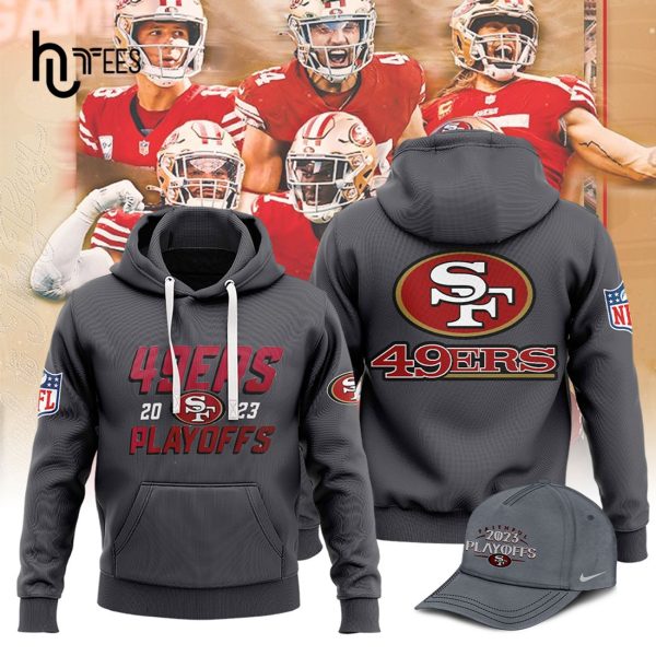 NFL 2023 Playoffs San Francisco 49ers Special Grey Hoodie, Jogger, Cap
