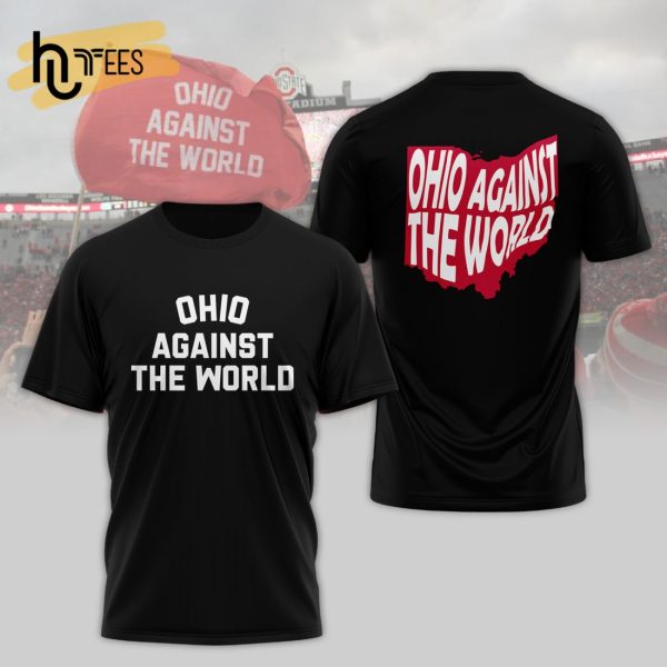 Ohio Against The World Ohio Map Sports Black T-Shirt, Jogger, Cap Limited