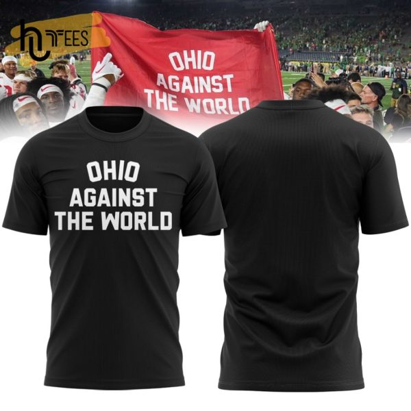 Ohio Against The World Premium Ohio Map Black T-Shirt, Jogger, Cap Limited