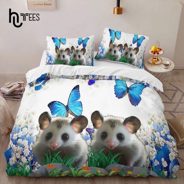Opossum Cute Bedding Set