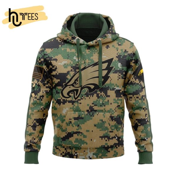 Philadelphia Eagles NFL Salute to Service Veterans Hoodie, Jogger, Cap Limited Edition