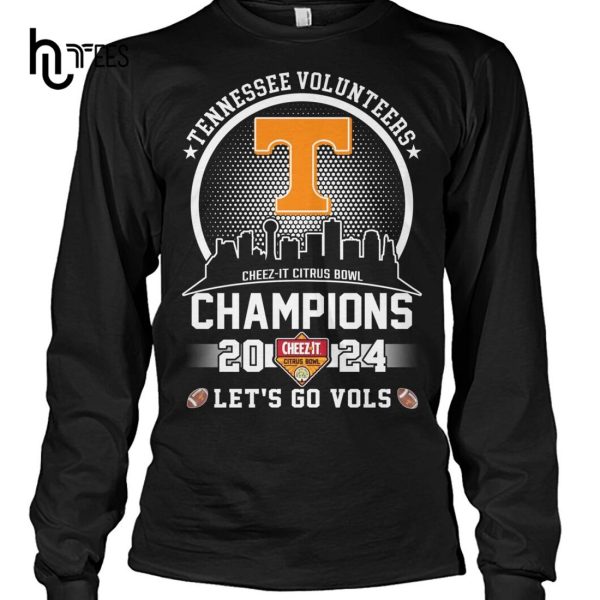 Tennessee Volunteers Cheez-It Citrus Bowl Champions 2024 Hoodie 3D