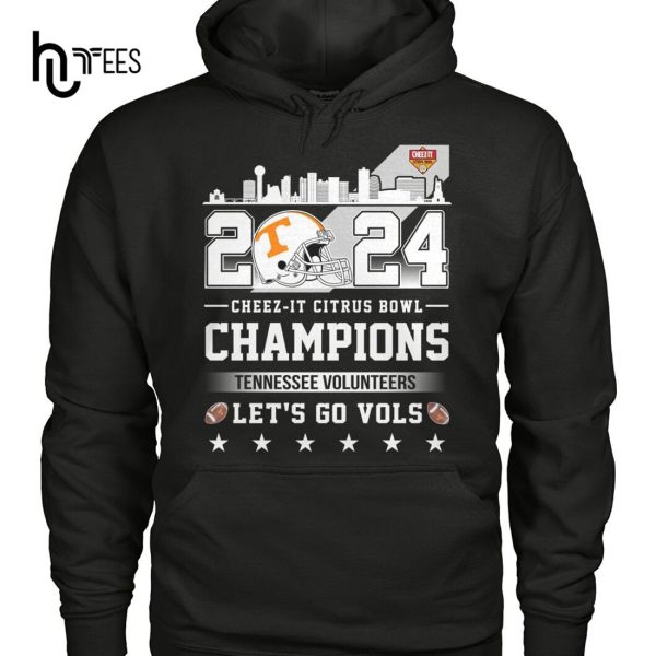 Tennessee Volunteers Cheez-It Citrus Bowl Champions Let’s Go Vols Hoodie 3D