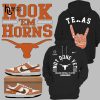 Texas Longhorns Football Coach Classic White Hoodie, Jogger, Cap Limited
