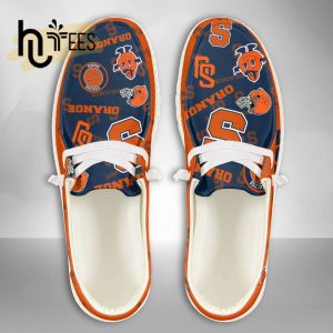 NCAA Syracuse Orange Custom Name Hey Dude Shoes