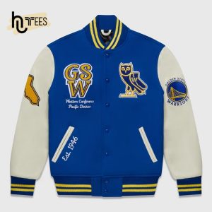 [Best Selling] Golden State Warriors Baseball Jacket Limited Edition