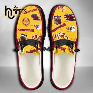NCAA Louisiana-Monroe Warhawks Custom Name Hey Dude Shoes