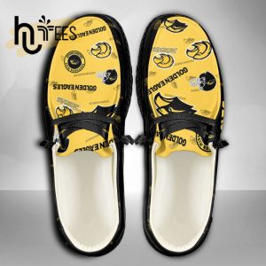 NCAA Southern Miss Golden Eagles Custom Name Hey Dude Shoes