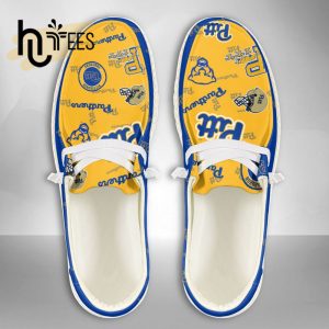 NCAA Pittsburgh Panthers Custom Name Hey Dude Shoes
