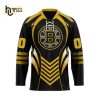 Boston Bruins NHL Reverse Retro Special Custom Design Hockey Jerseys