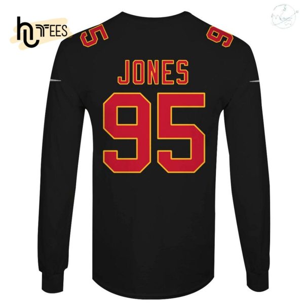 Chris Jones Kansas City Chiefs Limited Edition Hoodie Jersey – Black