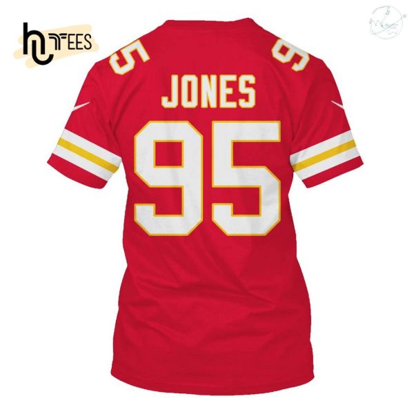 Chris Jones Kansas City Chiefs Limited Edition Hoodie Jersey – Red