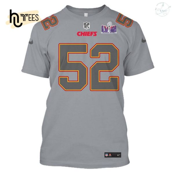 Creed Humphrey Kansas City Chiefs Limited Edition Hoodie Jersey – Grey