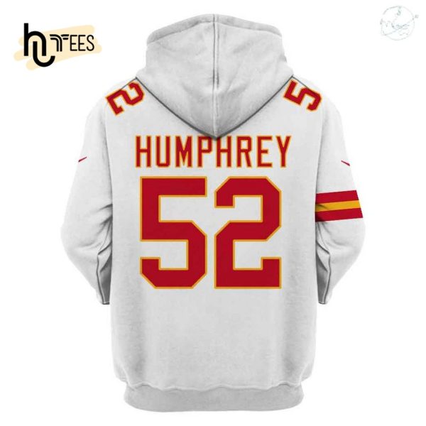Creed Humphrey Kansas City Chiefs Limited Edition Hoodie Jersey – White