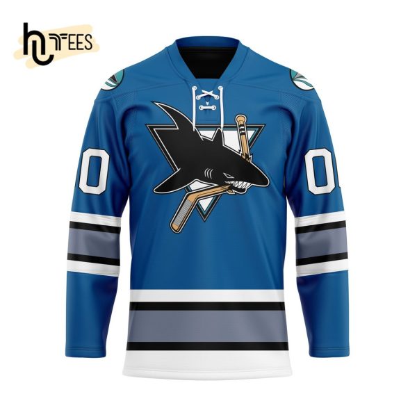 Custom Edition NHL San Jose Sharks Hockey Jersey 3D Full Printing